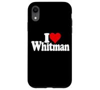 Custodia per iPhone XR AMO LA POESIA DI HEART WHITMAN WALT