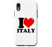 Custodia per iPhone XR Amo l'Italia