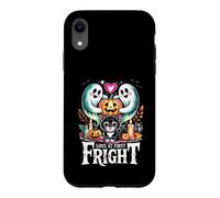 Custodia per iPhone XR Amore Al Primo Spavento Kitty E Fantasmi Amici