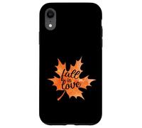 Custodia per iPhone XR Amore autunnale "Innamorarsi"