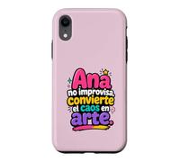 Custodia per iPhone XR Ana no improvvisa, convierte el caos en arte