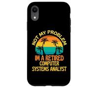 Custodia per iPhone XR Analista di sistemi informatici in pensione non è il mio problema più