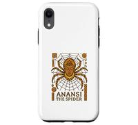 Custodia per iPhone XR Anansi il ragno Storie Folklore di imbroglioni dell'Africa occidentale