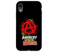 Custodia per iPhone XR Anarchia nelle strade - Audace anarchico punk rock