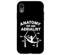 Custodia per iPhone XR Anatomia di un Aerialista Divertente Circo Aereale Dolore Design