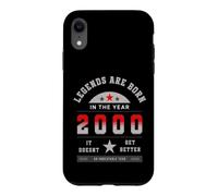 Custodia per iPhone XR Anno 2000 Compleanno Leggende Vintage Retro Idea Regalo