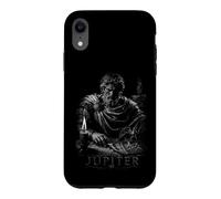 Custodia per iPhone XR Antico Dio Romano GIOVE Tuono Mitologia dell'aquila romana