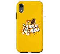 Custodia per iPhone XR Apicoltore I'll Bee In My Office Divertente Apicoltura