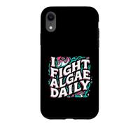 Custodia per iPhone XR Aquarium Hobbyist I Fight Algae Daily
