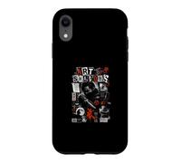 Custodia per iPhone XR Arte Delle Ombre Ninja Samurai Stealth Warrior
