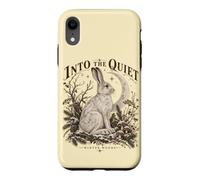 Custodia per iPhone XR Arte di un Coniglio nei Boschi Invernali