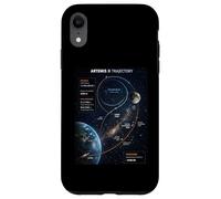 Custodia per iPhone XR Artemis 2 Mappa del percorso SLS Rocket Launch Mission To The Moon