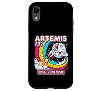 Custodia per iPhone XR Artemis II 2026 Cute Design for Kids Launch Back to The Moon