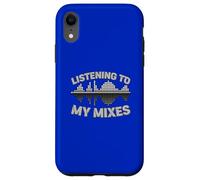 Custodia per iPhone XR Ascoltare i miei mix Amante della musica DJ Art