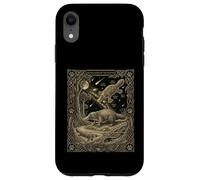 Custodia per iPhone XR Astronomia della carta dei tarocchi dell'ornitorinco celeste