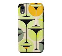 Custodia per iPhone XR Atomic - Martini ispirati agli anni Cinquanta, colore: grigio, lime, crema