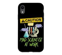 Custodia per iPhone XR ATTENZIONE Scienziato pazzo al lavoro - Funny Science Scientist's