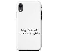 Custodia per iPhone XR Audace Diritti Umani Attivismo Empowerment Design Minimalista