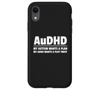 Custodia per iPhone XR AuDHD Autismo ADHD Menti neurodivergenti