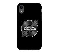 Custodia per iPhone XR Audio Engineer Analog Soul Digital Brain Record