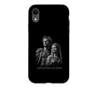 Custodia per iPhone XR Augusto e Livia Antico Romano Sacro Impero Storia