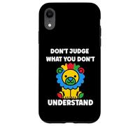 Custodia per iPhone XR Autistic don't judge what you don't understand autism