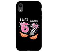 Custodia per iPhone XR Avevo 6 anni ora sono 7 numeri di compleanno carini età sette