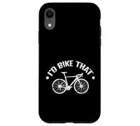 Custodia per iPhone XR Avventura in bicicletta I'd Bike That Always on the move
