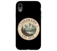 Custodia per iPhone XR Avventura Vintage nelle Montagne del Colorado