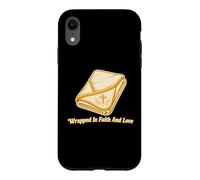 Custodia per iPhone XR Avvolto nella fede e nell'amore Bibbia cristiana