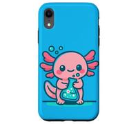 Custodia per iPhone XR Axolotl Science Pals simpatico amico di laboratorio per gli appassionati di STEM