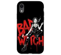 Custodia per iPhone XR Bad Witch - Strega ribelle con estetica gotica urbana