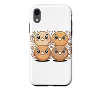 Custodia per iPhone XR Bagel Crew Lover Breakfast Foodie Brunch Everything