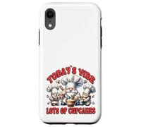 Custodia per iPhone XR Baker Gnomes With Funny Sayings Todays Vibe Lots Of Cupcakes
