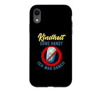 Custodia per iPhone XR Bambinità senza cellulare Ich war hier