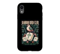 Custodia per iPhone XR Bamboo Bird Club per serata mahjong tra giocatori