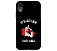Custodia per iPhone XR Bandiera del Canada Distressed Whistler Pride