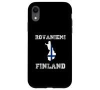 Custodia per iPhone XR Bandiera della Finlandia invecchiata Rovaniemi Pride