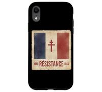 Custodia per iPhone XR Bandiera della Francia con croce di Lorena 1940-1944