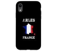Custodia per iPhone XR Bandiera della Francia invecchiata Arles Pride