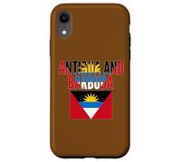 Custodia per iPhone XR Bandiera di Antigua e Barbuda Orgoglio Patriottico Caraibi
