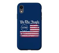 Custodia per iPhone XR Bandiera di Betsy Ross del 1776 We the People
