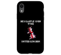 Custodia per iPhone XR Bandiera retrò Newcastle Upon Tyne Regno Unito invecchiata