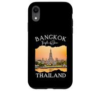 Custodia per iPhone XR Bangkok Thailandia Souvenir Tempio dell'alba Buddismo Wat Arun