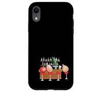 Custodia per iPhone XR bar insalata, cibo sano gioco di parole vegetali vegane per gli amanti delle insalate