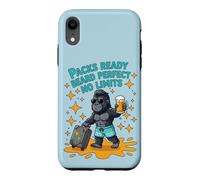 Custodia per iPhone XR Barba pronta all'uso, perfetta per Gorilla Men Trip Summer, No Limts