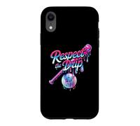 Custodia per iPhone XR Baseball Respect The Drip Ice Cream Men Women Kids