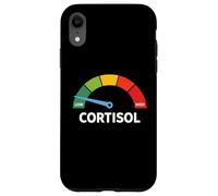 Custodia per iPhone XR Basso Cotisol Maxxing Meme divertente Miglioramento di sé dei social media
