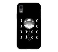 Custodia per iPhone XR Bat Rising in the Moon Night Sky e Moon Light Magic