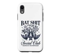 Custodia per iPhone XR Bat Shit Crazy Social Club Madness In The Moonlight Bat